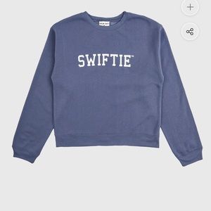 Purple ‘Swiftie’ Crew Neck Sweatshirt
